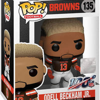 Pop NFL Browns Odell Beckham Jr. Home Jersey Vinyl Figure #135