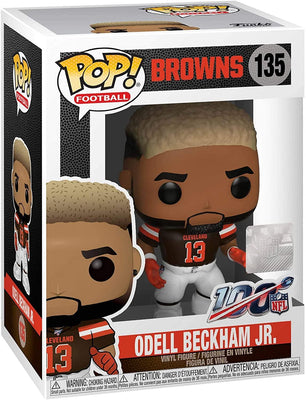 Pop NFL Browns Odell Beckham Jr. Home Jersey Vinyl Figure #135