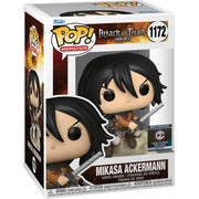 Pop Attack on Titan Mikasa Ackerman Vinyl Figure Chalice Exclusive #1172