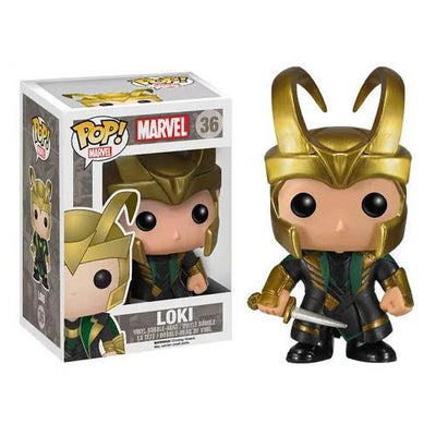 Pop Marvel Thor Loki Helmet Vinyl Figure