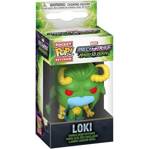 Pocket Pop Monster Hunters Loki Vinyl Keychain