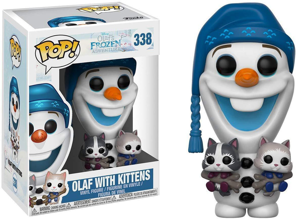 Pop Olaf's Frozen Adventure Olaf with Kittens Vinyl Figure