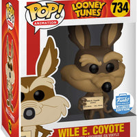 Pop Looney Tunes Wile E. Coyote Vinyl Figure Funko Exclusive #734