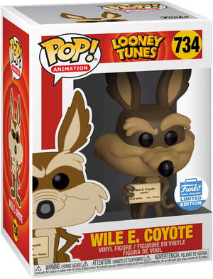 Pop Looney Tunes Wile E. Coyote Vinyl Figure Funko Exclusive #734