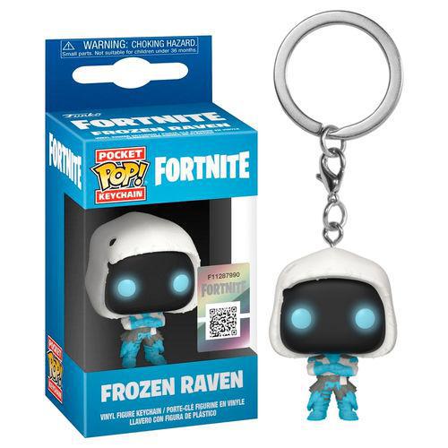 Pocket Pop Fortnite Frozen Raven Vinyl Key Chain