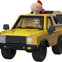 Pop Rides Toy Story Pizza Planet Truck & Buzz Lightyear Vinyl Figure 2018 Fall Con Exclusive