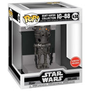 Pop Deluxe Star Wars Bounty Hunter IG-88 Metallic Vinyl Figure Exclusive #438