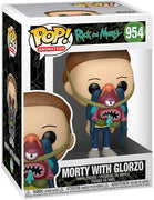Pop Rick & Morty Morty with Glorzo Vinyl Figure