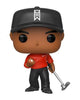 Pop Golf Stars Tiger Woods Red Shirt Vinyl Figure
