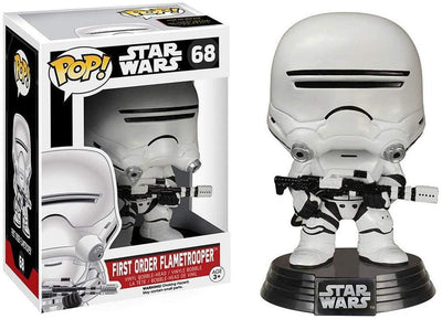 Pop Star Wars EP7 First Order Flametrooper Vinyl Figure