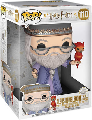 Pop Harry Potter Dumbledore with Fawkes 10" Vinyl Figure