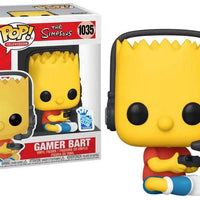 Pop Simpsons Gamer Bart Vinyl Figure Funko Exclusive