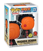 Pop Naruto Madara Uchiha with Sharingan Glow in the Dark Vinyl Figure Dragon Trading Exclusive #1278