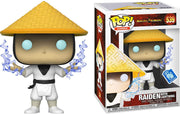 Pop Mortal Kombat Raiden with Lightning Vinyl Figure Insider Club Exclusive