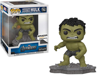 Pop Marvel Avengers Assemble Hulk Deluxe Vinyl Figure Special Edition #585