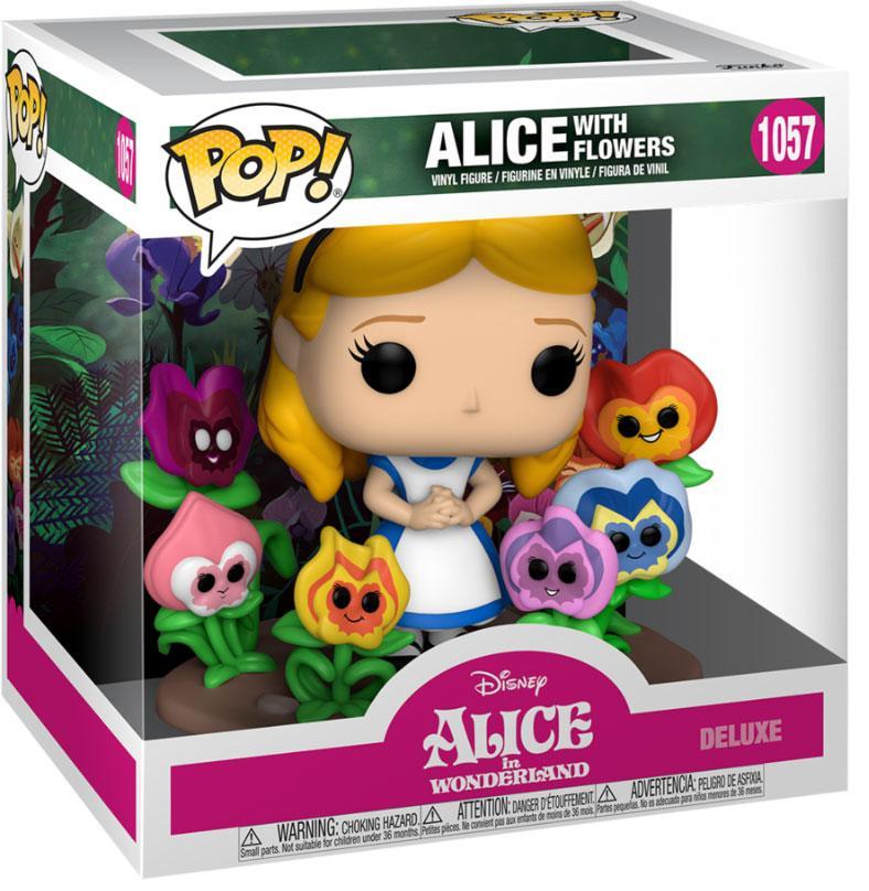 Pop Deluxe Alice in Wonderland 70th Alice with Flowers Vinyl Figure