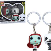 Pocket Pop NBX Sally & Jack Vinyl Figure 2-Pack Key Chain Exclusive