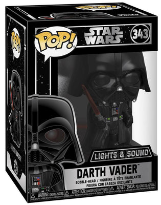 Pop Star Wars Darth Vader Light & Sound Vinyl Figure