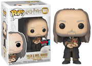 Pop Harry Potter Filch & Mrs. Norris Vinyl Figure 2019 NYCC Fall Convention Exclusive