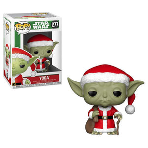 Pop Star Wars Holiday Santa Yoda Vinyl Figure