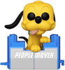 Pop Walt Disney World 50th Pluto on the People Mover Vinyl Figure