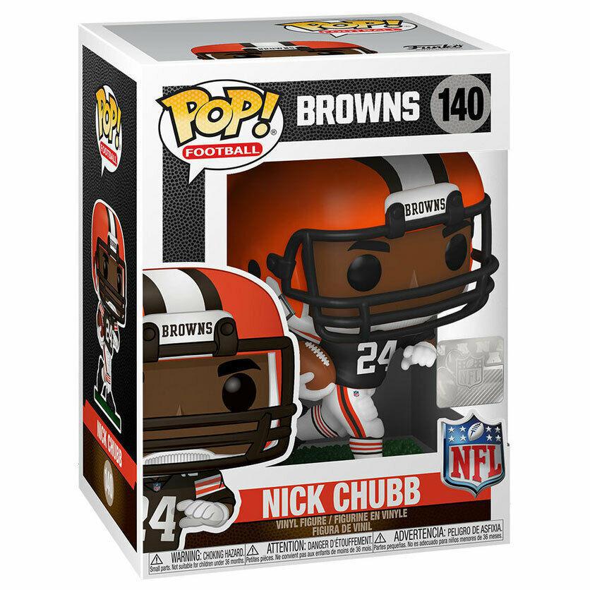Pop NFL Cleveland Browns Nick Chubb Vinyl Figure #140