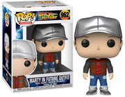 Pop Back to the Future Marty in Future Outfit Vinyl Figure #962