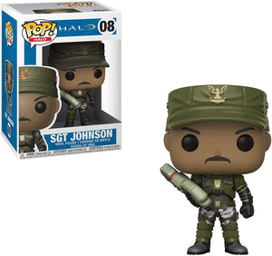 Pop Halo Sgt. Johnson Vinyl Figure