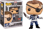 Pop Marvel 80 Years Classic Nick Fury Vinyl Figure NYCC Shared Sticker Exclusive