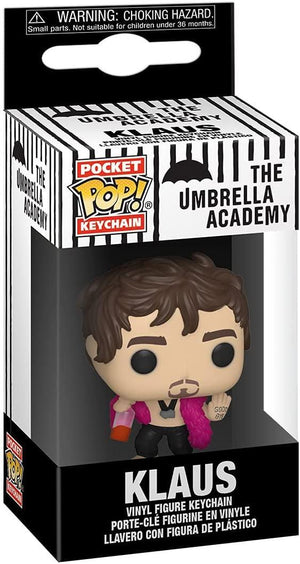 Pocket Pop Umbrella Academy Klaus Vinyl Keychain