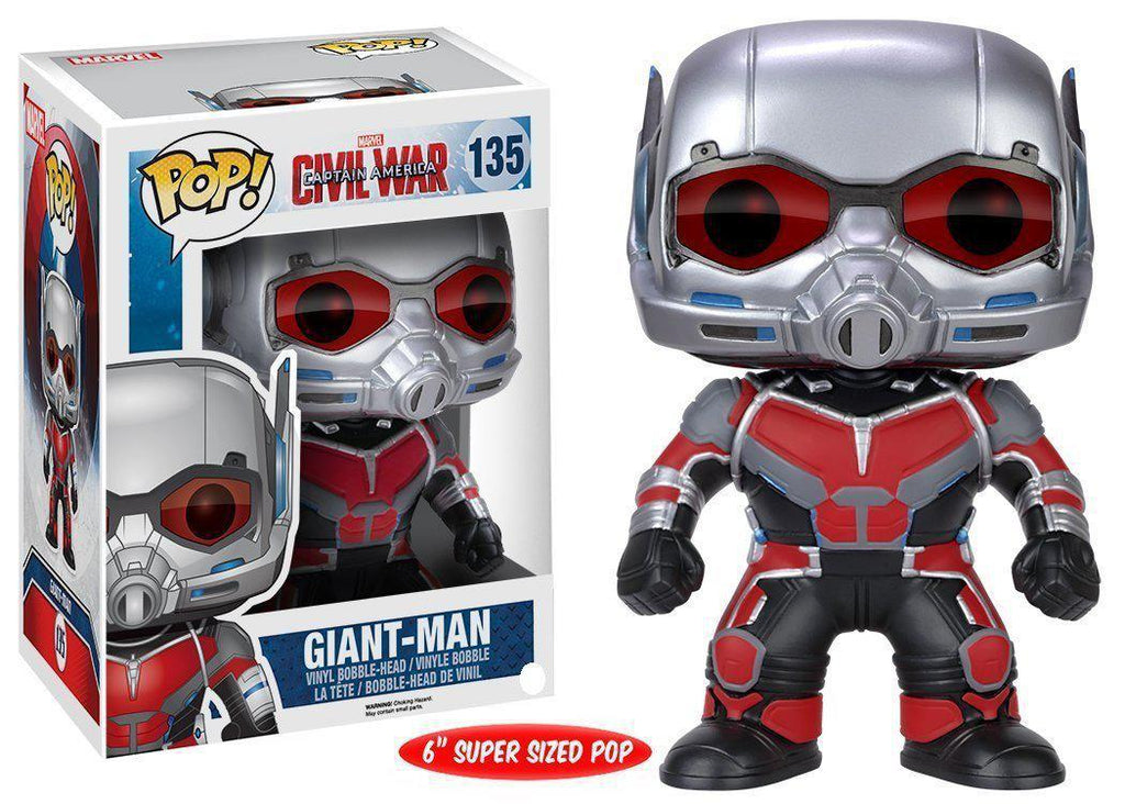 Pop Marvel Captain America Civil War Giant Man 6'' Vinyl Figure