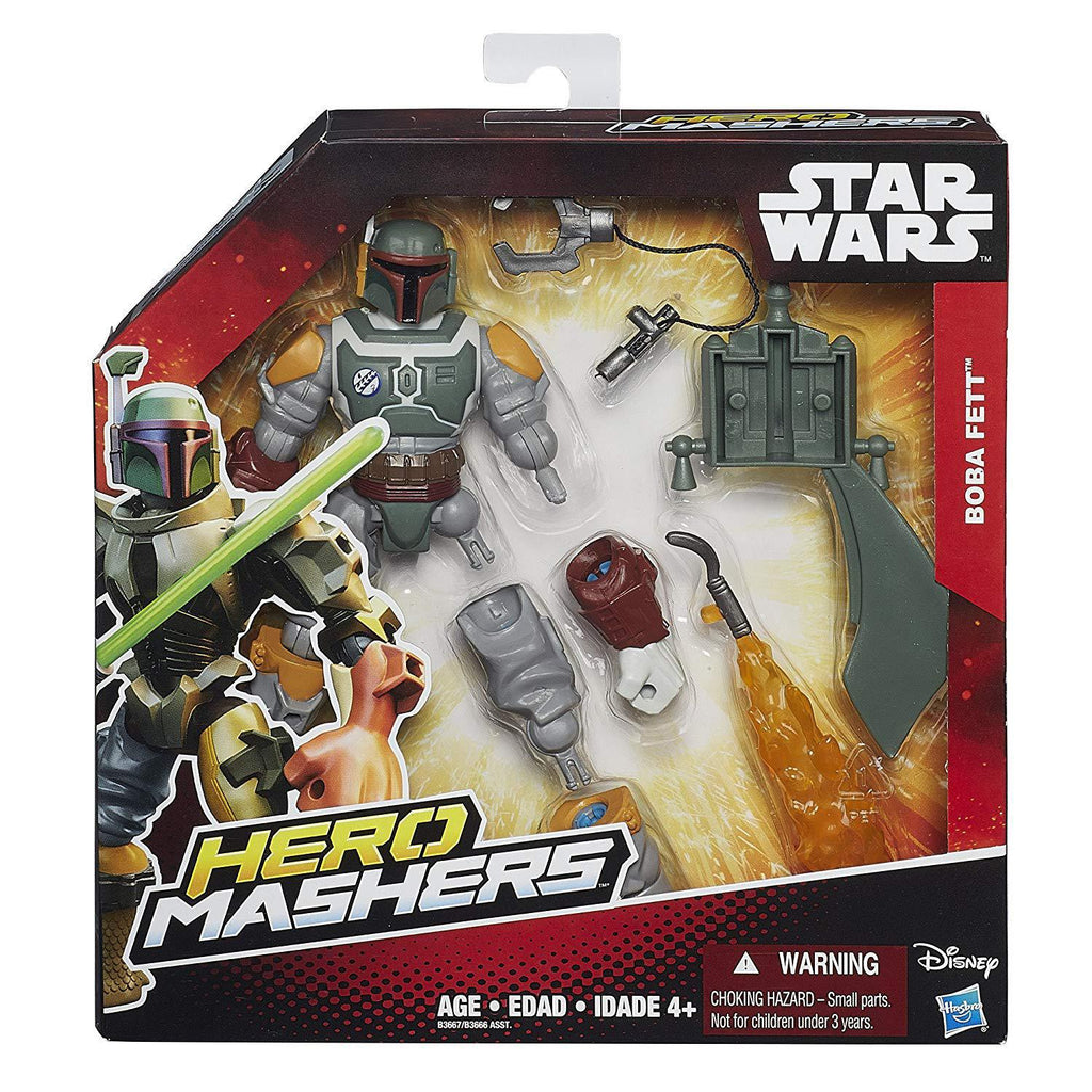 Star Wars Hero Mashers Episode VI Boba Fett Figure