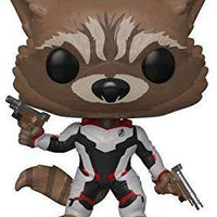 Pop Marvel Avengers Endgame Rocket Raccoon Vinyl Figure Walmart Exclusive