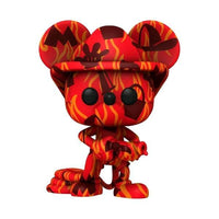 Pop Art Series Disney Firefighter Mickey Vinyl Figure Special Edition