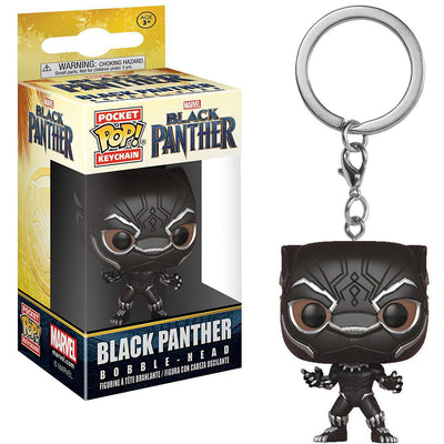 Pocket Pop Marvel Black Panther Black Panther Vinyl Key Chain