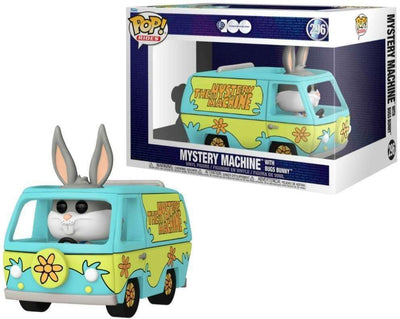 Pop Rides WB 100 Looney Tunes Mystery Machine with Bugs as Bunny Vinyl Figure #296