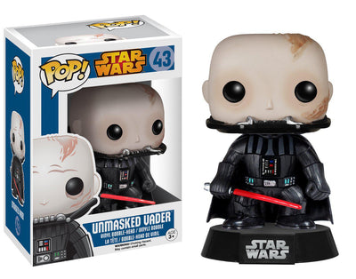 Pop Star Wars Darth Vader Unmasked Vinyl Figure