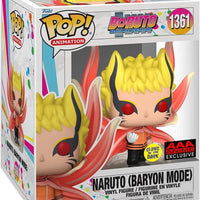 Pop Boruto Naruto Baryon Mode GITD 6" Vinyl Figure AAA Anime Exclusive #1361
