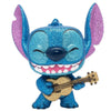 Pop Lilo & Stitch Stitch with Ukulele Diamond Glitter Vinyl Figure Special Edition #1044