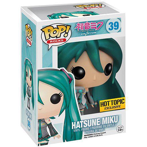 Pop Vocaloid Hatsune Miku Vinyl Figure Hot Topic Exclusive