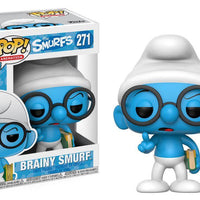 Pop the Smurfs Brainy Smurf Vinyl Figure