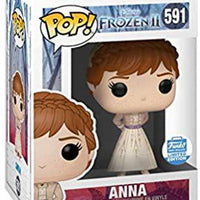 Pop Frozen II Anna Formal Dress Vinyl Figure Funko Limited