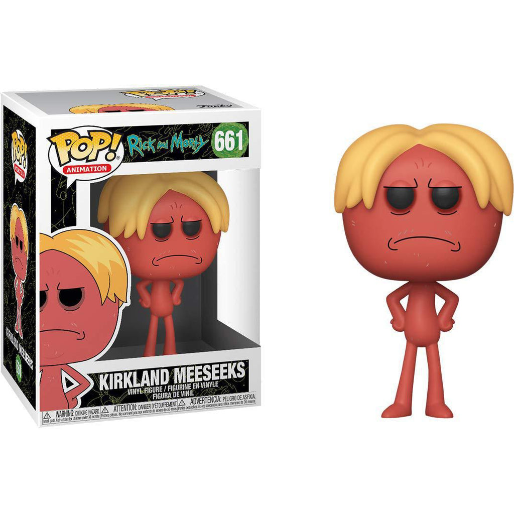 Pop Rick and Morty Kirkland Meeseeks Vinyl Figure # 661