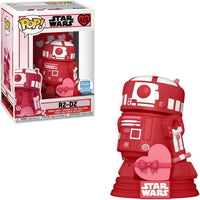 Pop Star Wars Valentines R2-D2 with Heart Vinyl Figure Funko Exclusive