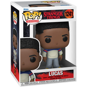 Pop Stranger Things Lucas Vinyl Figure #1241