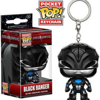 Pocket Pop Power Rangers Black Ranger Vinyl Key Chain
