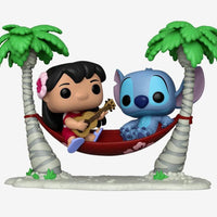 Pop Moment Lilo & Stitch Lilo & Stitch in Hammock Vinyl Figure Hot Topic Exclusive #1200