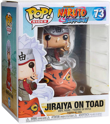 Pop Naruto Shippuden Jiraiya on Toad Vinyl Figure Hot Topic Exclusive #73