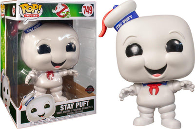 Pop Ghostbusters Stay Puft Burnt 10'' Vinyl Figure Special Edition