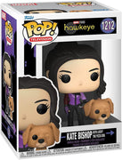 Pop Marvel Studio Hawkeye Kate Bishop with Lucky Pizza Dog Vinyl Figure #1212